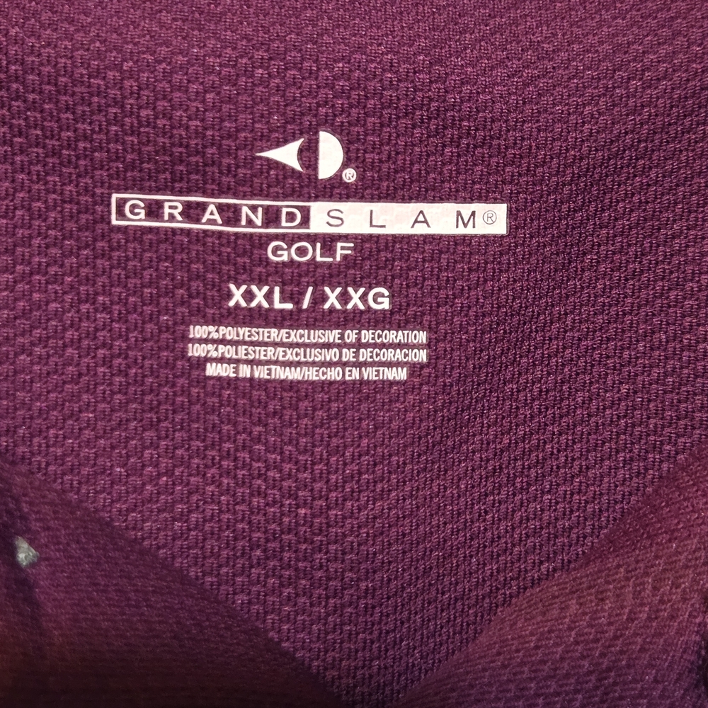 2XL- Grand Slam Purple and Brown Polo Shirt Duo - Picture 3 of 7